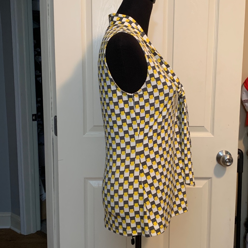 Banana Republic color block blouse - Picture 2 of 5